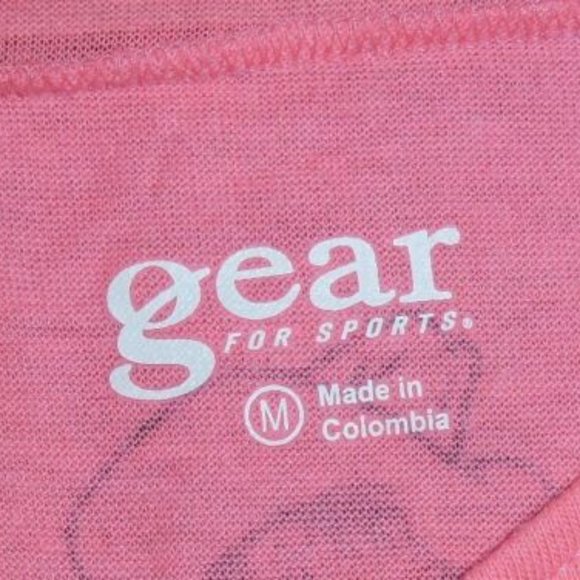 Oklahoma State Cowboys Pink Womens Crop Top Style T-Shirt sz. Medium New Ncaa - Picture 3 of 3